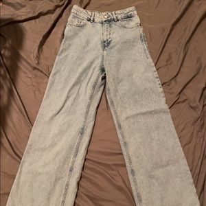 ZARA Wide Legs Jeans Sz 4